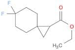 Ethyl 6,6-difluorospiro[2.5]octane-1-carboxylate