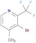 Pyridine, 3-bromo-4-methyl-2-(trifluoromethyl)-