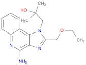 1H-Imidazo[4,5-c]quinoline-1-ethanol, 4-amino-2-(ethoxymethyl)-α,α-dimethyl-