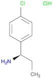 Benzenemethanamine, 4-chloro-α-ethyl-, hydrochloride (1:1), (αR)-
