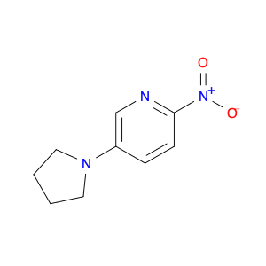 Pyridine, 2-nitro-5-(1-pyrrolidinyl)-