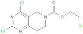 2-Chloroethyl 2,4-dichloro-7,8-dihydropyrido[4,3-d]pyrimidine-6(5H)-carboxylate