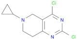 Pyrido[4,3-d]pyrimidine, 2,4-dichloro-6-cyclopropyl-5,6,7,8-tetrahydro-