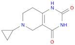 6-Cyclopropyl-5,6,7,8-tetrahydropyrido[4,3-d]pyrimidine-2,4-diol