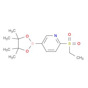 2-(Ethanesulfonyl)-5-(tetramethyl-1,3,2-dioxaborolan-2-yl)pyridine