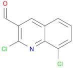 3-Quinolinecarboxaldehyde, 2,8-dichloro-