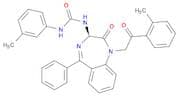 Urea, N-[(3R)-2,3-dihydro-1-[2-(2-methylphenyl)-2-oxoethyl]-2-oxo-5-phenyl-1H-1,4-benzodiazepin-3-…