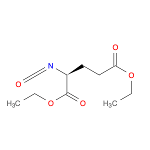 Pentanedioic acid, 2-isocyanato-, 1,5-diethyl ester, (2S)-