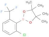 2-(2-Chloro-6-(trifluoromethyl)phenyl)-4,4,5,5-tetramethyl-1,3,2-dioxaborolane