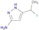 5-(1-Fluoroethyl)-1H-pyrazol-3-amine