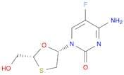 4-Amino-5-fluoro-1-((2R,5S)-rel-2-(hydroxymethyl)-1,3-oxathiolan-5-yl)pyrimidin-2(1H)-one