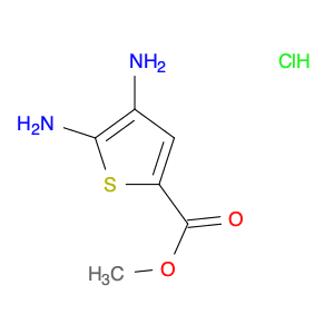 2-Thiophenecarboxylic acid, 4,5-diamino-, methyl ester, hydrochloride (1:2)