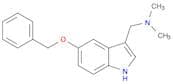 1H-Indole-3-methanamine, N,N-dimethyl-5-(phenylmethoxy)-