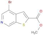 Thieno[2,3-c]pyridine-2-carboxylic acid, 4-bromo-, methyl ester