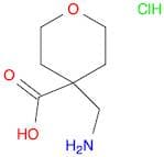 4-(aminomethyl)oxane-4-carboxylic acid hydrochloride