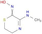 2H-1,4-Thiazin-2-one,5,6-dihydro-3-(methylamino)-, oxime