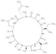 Cyclo[N-methyl-L-alanyl-N-methyl-D-alanyl-(3R)-3-hydroxy-D-leucyl-D-alloisoleucyl-N-methyl-L-alany…