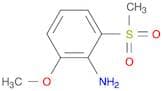 2-Methoxy-6-(methylsulfonyl)aniline