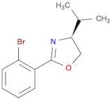 Oxazole, 2-(2-bromophenyl)-4,5-dihydro-4-(1-methylethyl)-, (4S)-