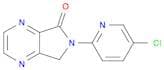 5H-Pyrrolo[3,4-b]pyrazin-5-one, 6-(5-chloro-2-pyridinyl)-6,7-dihydro-
