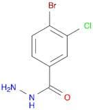 4-Bromo-3-chlorobenzohydrazide