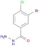 3-Bromo-4-chlorobenzhydrazide