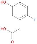 2-(2-Fluoro-5-hydroxyphenyl)acetic acid