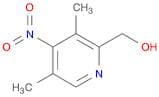 2-Pyridinemethanol, 3,5-dimethyl-4-nitro-