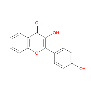 4H-1-Benzopyran-4-one, 3-hydroxy-2-(4-hydroxyphenyl)-