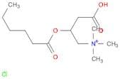1-Propanaminium, 3-carboxy-N,N,N-trimethyl-2-[(1-oxohexyl)oxy]-, chloride (1:1)