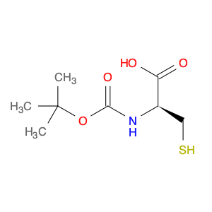 D-Cysteine, N-[(1,1-dimethylethoxy)carbonyl]-