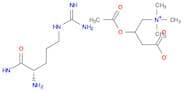 1-Butanaminium, 2-(acetyloxy)-4-[[4-[(aminoiminomethyl)amino]-1-carboxybutyl]amino]-N,N,N-trimethy…