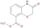 2H-1,4-Benzoxazine-8-carboxylic acid, 3,4-dihydro-3-oxo-, methyl ester