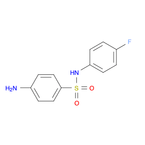 Benzenesulfonamide, 4-amino-N-(4-fluorophenyl)-