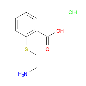 Benzoic acid, 2-[(2-aminoethyl)thio]-, hydrochloride (1:1)