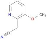 2-(3-Methoxypyridin-2-yl)acetonitrile
