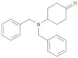 Cyclohexanone, 4-[bis(phenylmethyl)amino]-
