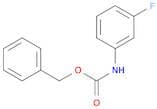 Carbamic acid, N-(3-fluorophenyl)-, phenylmethyl ester