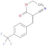 Ethyl 2-cyano-3-(4-(trifluoromethyl)phenyl)acrylate