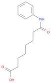 Octanoic acid, 8-oxo-8-(phenylamino)-