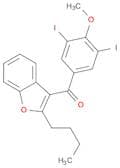 Methanone, (2-butyl-3-benzofuranyl)(3,5-diiodo-4-methoxyphenyl)-