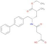 3-{[(2S,4R)-5-Ethoxy-4-methyl-5-oxo-1-(4-phenylphenyl)pentan-2-yl]carbamoyl}propanoic acid