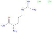 Pentanamide, 2-amino-5-[(aminoiminomethyl)amino]-, hydrochloride (1:2), (2S)-