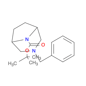 3,8-Diazabicyclo[3.2.1]octane-8-carboxylic acid, 3-(phenylmethyl)-, 1,1-dimethylethyl ester