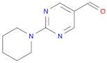 5-Pyrimidinecarboxaldehyde, 2-(1-piperidinyl)-