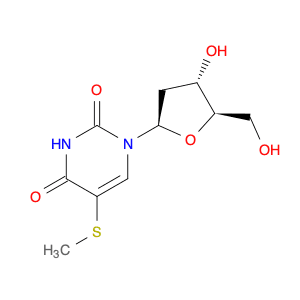 Uridine, 2'-deoxy-5-(methylthio)-