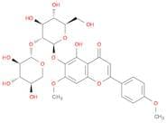 4H-1-Benzopyran-4-one, 5-hydroxy-7-methoxy-2-(4-methoxyphenyl)-6-[(2-O-β-D-xylopyranosyl-β-D-gluco…