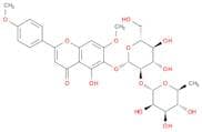 4H-1-Benzopyran-4-one, 6-[[2-O-(6-deoxy-α-L-mannopyranosyl)-β-D-glucopyranosyl]oxy]-5-hydroxy-7-me…