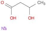 Butanoic acid, 3-hydroxy-, sodium salt (1:1)