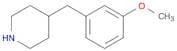 4-(3-Methoxybenzyl)piperidine